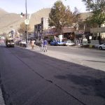 اجرای عملیات عمرانی روکش آسفالت محور هراز در مسیر بلوار امام خمینی(ره) شهر آبعلی .