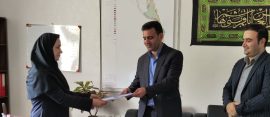 تجلیل رئیس شبکه بهداشت و درمان شهرستان دماوند از سرپرست شهرداری آبعلی