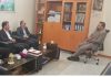 دیدار سرپرست شهرداری و اعضای شورای اسلامی شهر آبعلی با رئیس آموزش و پرورش بخش رودهن
