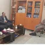 دیدار سرپرست شهرداری و اعضای شورای اسلامی شهر آبعلی با رئیس آموزش و پرورش بخش رودهن