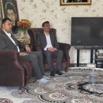 تکریم مادران معظم شهیدان والامقام محمد میرزایی و محرمعلی مصیبی به‌ مناسبت هفته دفاع مقدس