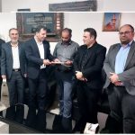 مراسم تقدیر از مهندس محمدخانی مسئول خدمات شهری شهرداری آبعلی